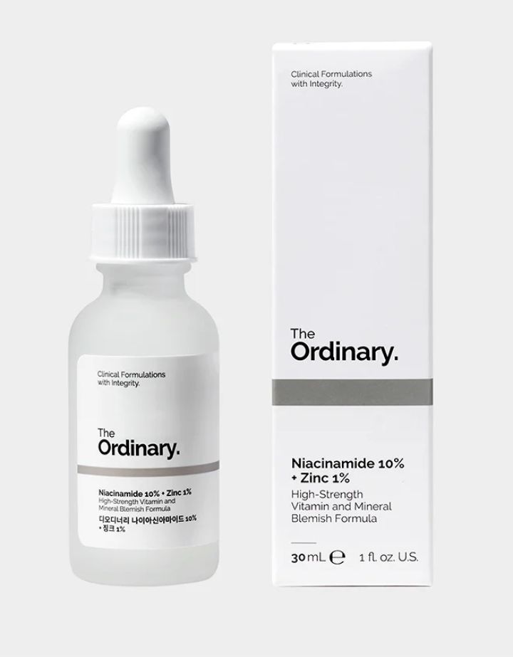 The Ordinary Skincare Set – Niacinamide 10% + Zinc 1%, AHA 30% + BHA 2% Peel & Glycolic Acid 7% Toner for Acne, Pores & Bright Skin